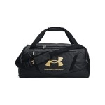 Under Armour Adult Undeniable 50 Duffle , Black Medium Heather (002)Metallic Silver , Small