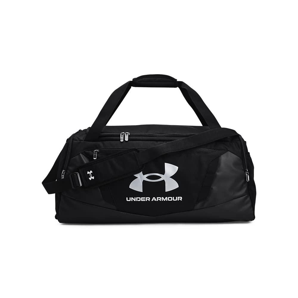 Under Armour Unisex-Adult Undeniable 50 Duffle , Black (001)Metallic Silver , X-Large