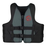 Full Throttle Adult Rapid Dry Neoprene Life Jacket Lxl Grey