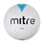 Mitre Final Soccer Ball, Whitebright Blueblack, 5