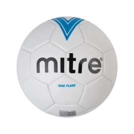 Mitre Mini Flare Recreational Football, Whitebright Blueblack (5Bb2043B27)