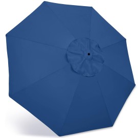 Abccanopy 9Ft Outdoor Umbrella Replacement Top Suit 8 Ribs (Dodgerblue)