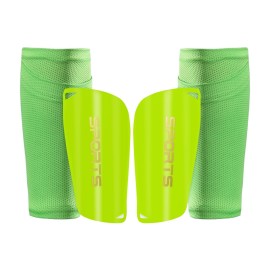 Aimisicar Kids Youth Soccer Shin Guards, Shin Pads And Shin Guard Sleeves For 3-15 Years Old Boys And Girls For Football Games, Eva Cushion Protection Reduce Shocks And Injuries