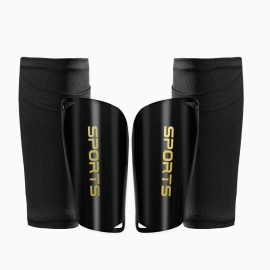 Aimisicar Kids Youth Soccer Shin Guards, Shin Pads And Shin Guard Sleeves For 3-15 Years Old Boys And Girls For Football Games, Eva Cushion Protection Reduce Shocks And Injuries