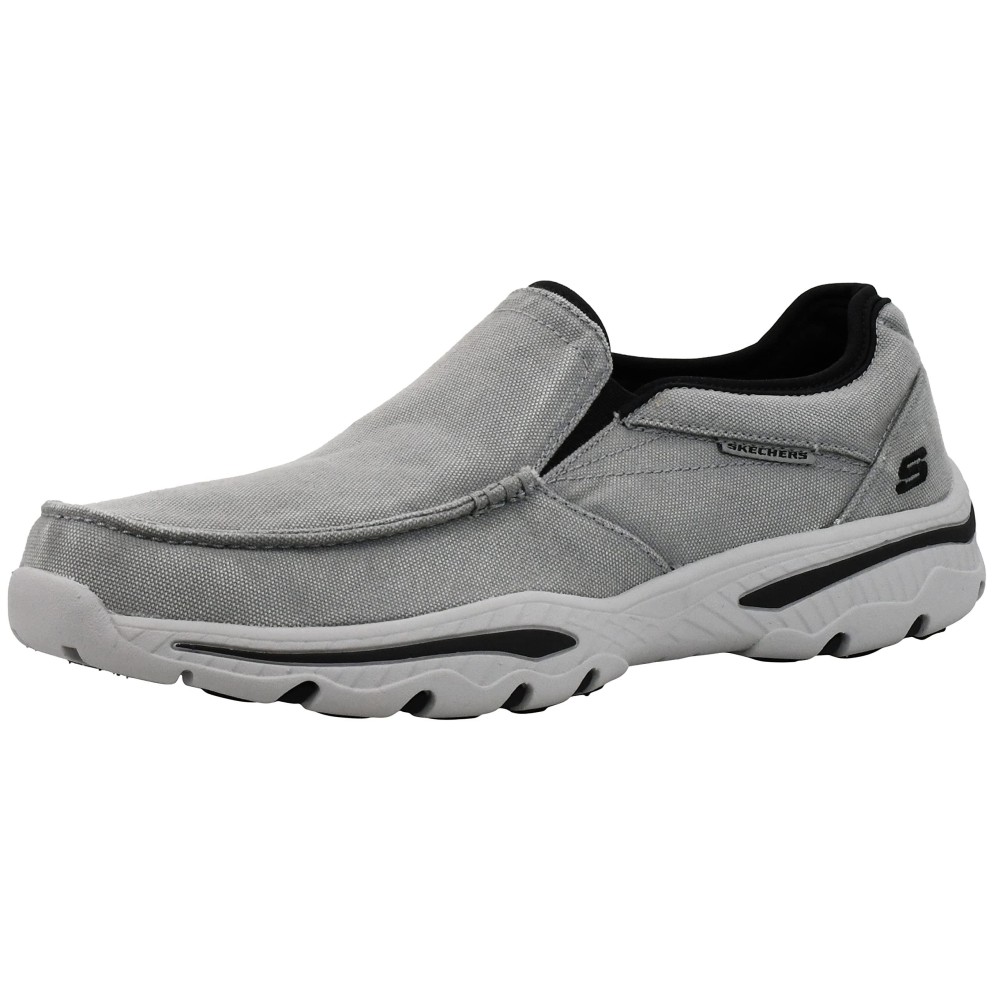Skechers Mens Relaxed Fit-Creston-Moseco Loafer Greyblack 13 Xw Us