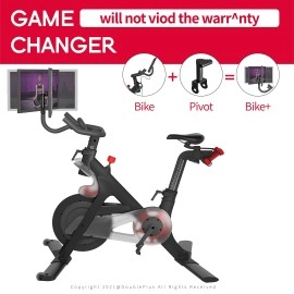 Doubleplus Swivel Compatible with Peloton Bike, Upgraded Swivel for The