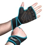 Ihuan New Breathable Workout Gloves For Women Men - No More Sweaty Full Palm Protection Gym Exercise, Fitness, Weightlifting, Pull-Ups, Deadlifting, Rowing