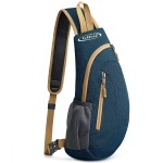 G4Free Sling Bags Men- And Women Shoulder Backpack Small Cross Body Chest Sling Backpack(Dark Blue)