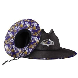 Baltimore Ravens Nfl Team Color Straw Hat
