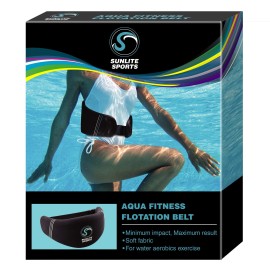 Sunlite Sports Aquafitness Deluxe Flotation Swimming Belt - Water Aerobics Equipment For Pool, Low-Impact Workout