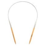 Mdoker Bamboo Circular Knitting Needle Size 4 16 Inch Circular Knitting Needles For Handmade Knitting Diy And Any Weaven Yarn Projects(Us Size 4,35Mm)