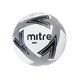 Mitre Impel Training Soccer Ball, Whiteblack, Size 5