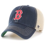'47 Mlb Trawler Mesh Clean Up Adjustable Hat, Adult One Size Fits All (Boston Red Sox)