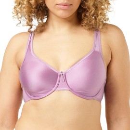 Wacoal Womens Plus Size Basic Beauty Full Figure Underwire Bra, Valerian, 44Dd