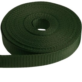 Teceum 1 Inch Webbing - Khaki - 50 Yards - 1A Webbing For Climbing Outdoors Indoors Crafting