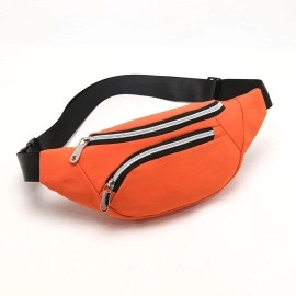 Waist Pack Bag For Men&Women - Fanny Pack For Workout Traveling Running.(13301) Orange