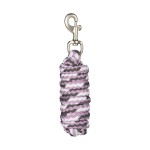 Horze Adepto Soft Durable Polyester 7 Lead Rope With Snap Hook Horses And Livestock - Dawn Pink - One Size