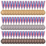 Favide 48 Pieces Gold Silver Bronze Award Medals-Winner Medals Gold Silver Bronze Prizes For Competitions, Party,Olympic Style, 2 Inches