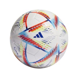 Adidas Unisex-Adult Fifa World Cup Qatar 2022 Al Rihla Training Soccer Ball, Whitepantone, 4