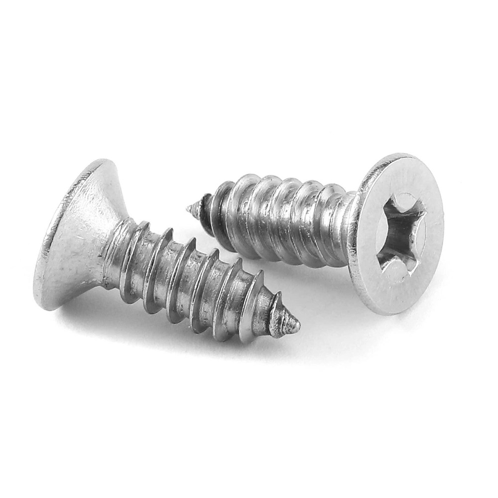 10 X 12 Wood Screw 100Pcs 18-8 (304) Stainless Steel Screws Flat Head Phillips Fast Self Tapping Drywall Screws By Sg Tzh