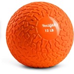 Yes4All Slam Balls (Orange) 12Lbs For Strength And Hiit Workout - Slam Medicine Ball (Yrhj)