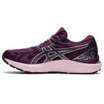 Asics Womens Gel-Cumulus 23 Running Shoes, 65, Deep Plumpure Silver