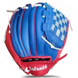 Jalunth Kids Youth Baseball Tball Glove - Tee T Ball Glove Glove For Boys Girls Children 105 Inch Right Handed Throw Synthetic Leather Training Fielding Mitts Gifts For Age 6 7 8 9 Years Old