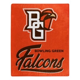 Northwest NCAA Bowling Green Falcons Unisex-Adult Raschel Throw Blanket, 50