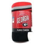 Northwest NCAA Georgia Bulldogs Unisex-Adult Fleece Throw Blanket, 50