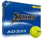 Srixon Ad333 10 - High-Performance Distance And Speed Golf Balls - Low Compression - For Consistency And Control - Alignment Line - Premium Golf Accessories And Golf Gifts