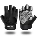 Simari Workout Gloves Men Women Weight Lifting Gym Glove Breathable Fingerless, Enhance Palm Protection, Extra Grip For Fitness, Lifting, Training, Rowing, Pull-Ups