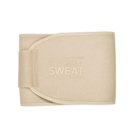 Sweet Sweat Toned Waist Trimmer For Women And Men Premium Waist Trainer Belt To 'Tone' Your Stomach Area (Quartz, Small)