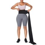 Feelingirl Waist Trainer For Women Snatch Bandage Tummy Wrap Plus Size Workout Waist Trimmer For Gym Sport Bandage Wrap