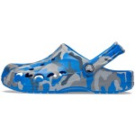 Crocs Unisex Mens And Womens Baya Graphic Clog, Bright Cobalt Camo, 7 Us