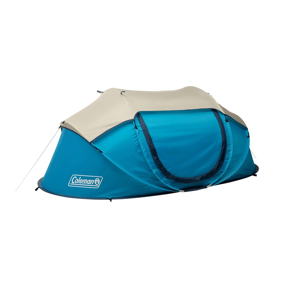 Coleman Camp Burst Pop-Up Camping Tent 4 Person Blue