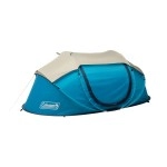 Coleman Camp Burst Pop-Up Camping Tent 2-Person Blue