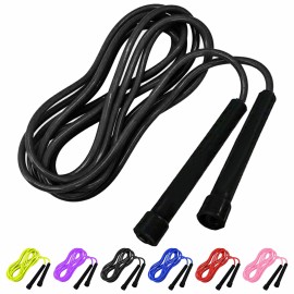 Skipping Rope Adult For Home Exercise & Body Fitness Men, Women And Kids Speed Jumping Rope With Non Slip Handle Skipping Rope For Fitness, Fat Burning, Boxing And Mma
