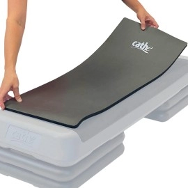 Cathe Mini Aerobic Step Platform Thick Mat A Turn Your Step Aerobics Platform Into A Comfortable Weight Bench A Also Use For Yoga Extra Cushion For Your Knees, Wrist, And Elbows