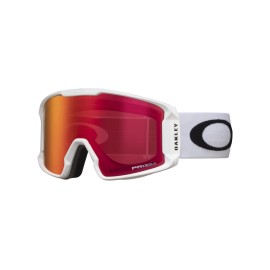 Oakley Line Miner L Oo7070 White Wprizm Torch Iridium Ski Goggles For Men For Women + Bundle With Designer Iwear Eyewear Kit