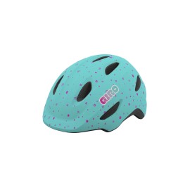 Giro Scamp Youth Recreational Cycling Helmet - Matte Screaming Teal, Small (49-53 cm)