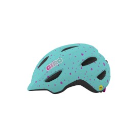 Giro Scamp Youth Recreational Cycling Helmet - Matte Screaming Teal, Small (49-53 cm)