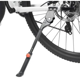 Topcabin Bike Kickstand Adjustable Aluminium Alloy Bicycle Kickstand Bike Side Kickstand Fit For 22 24 26 28 Mountain Bike700 Road Bikebmxmtb (Two-Hole For 22-24-26-28 Inch Bike)