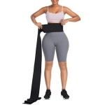 Feelingirl Waist Trainer For Women Bandage Wrap Sauna Belt Long Torso Tummy Wraps Belly Body Shaper Waist Trimmer Belt