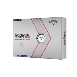 Callaway Golf 2022 Chrome Soft X Ls Golf Balls, White