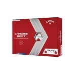 Callaway Golf 2022 Chrome Soft Golf Balls, Whitered Truvis