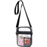 Clear Bag Stadium Approved - Clear Crossbody Purse Bag, With Adjustable Shoulder Strap For Women, Men