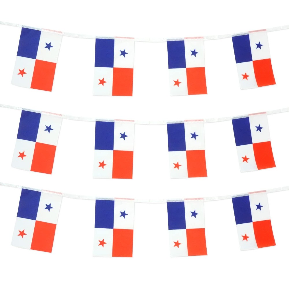 Panama Flags Panamanian Small String Mini Flag Pennant Banner Decorations