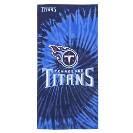 Northwest Nfl Tennessee Titans Unisex-Adult Beach Towel, 30 X 60, Psychedelic