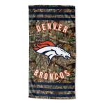 Northwest Nfl Denver Broncos Unisex-Adult Beach Towel, 30 X 60, Realtree Stripes