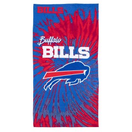 Northwest Nfl Buffalo Bills Unisex-Adult Beach Towel, 30 X 60, Psychedelic